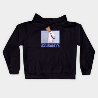 Cool Guys Play Handbells Kids Hoodie